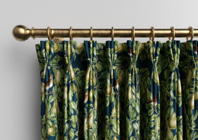 Pears, Silent Night - Made to Measure Curtains - Image 11